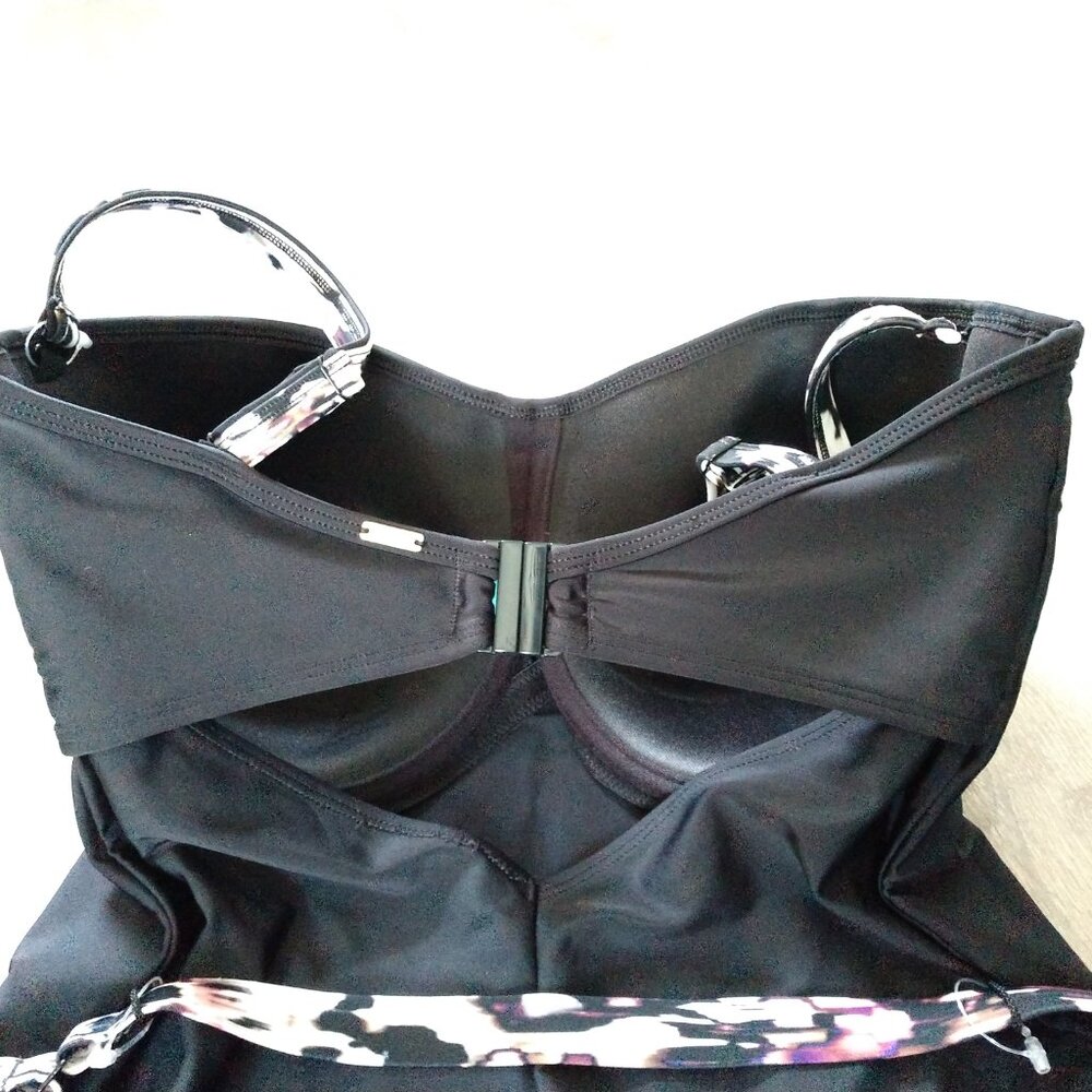 NWOT Panache Swim Florentine Sweetheart Belt Detail One Piece Swimsuit - Picture 6 of 13